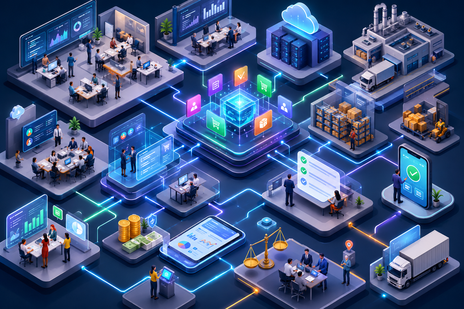 Procurement Workflow Extension — Approval routing by category, amount, department, plant, project, or role
